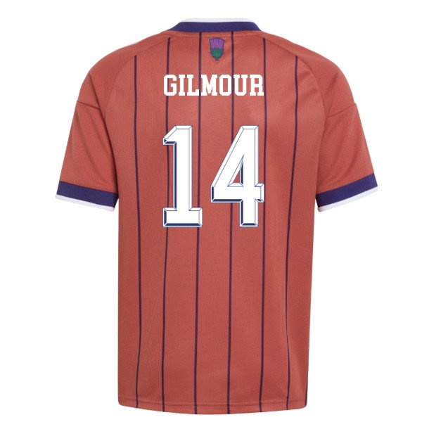 2026-2027 Scotland Away Shirt (Kids) (Gilmour 14)-SoccerKits Hub | Buy Soccer Jerseys Online
